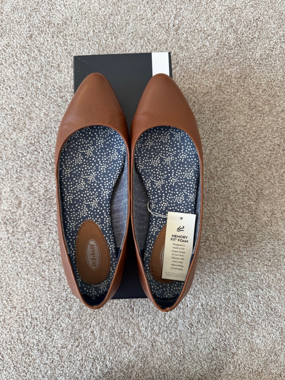 Dr. Scholl's Women's Tan Flats